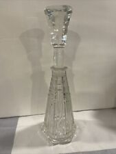 VINTAGE GLASS DECANTER  14 inches Tall for sale  Shipping to South Africa