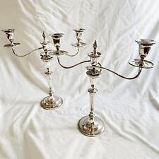 Pair light candelabra for sale  SALISBURY