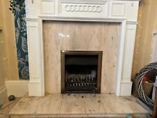 Marble hearth surround for sale  PERSHORE