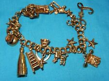Vintage charm bracelet for sale  Shipping to Ireland