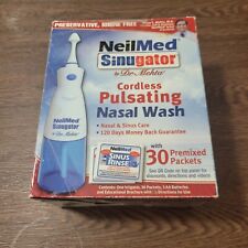 Kit de lavado nasal pulsante inalámbrico Sinugator con un irrigador, 30 premezclados segunda mano  Embacar hacia Argentina