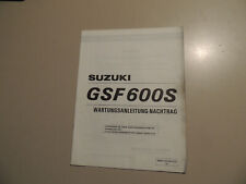 Suzuki gsf 600 gebraucht kaufen  Fruerlund,-Engelsby, Tastrup
