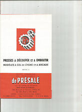 Presses presale machine d'occasion  Besançon
