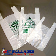 Borse plastica biodegradabili usato  Italia
