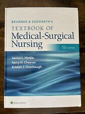 Brunner and Suddarth's Textbook of Medical-Surgical Nursing por Kerry H. Cheever,, usado comprar usado  Enviando para Brazil