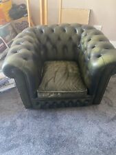 Leather chesterfield chair for sale  SAWBRIDGEWORTH