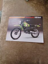 Kawasaki ke100 genuine for sale  WELLS