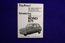Bond cars ltd for sale  WEST MOLESEY