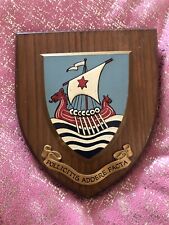 Wooden shield trophy for sale  BARNET