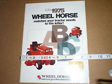 1975 wheel horse for sale  USA