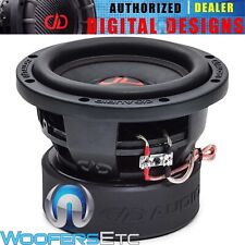 OPEN BOX DD AUDIO 606d-D4 6.5" SUB 1500W DUAL 4OHM SUBWOOFER POWER TUNED BASS for sale  Shipping to South Africa