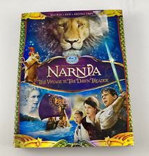 Chronicles Narnia Voyage of Dawn Treader Blu-ray conjunto com 3 discos capa estilo livro comprar usado  Enviando para Brazil