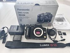 Panasonic Lumix DMC-G10 12.1MP korpus aparatu cyfrowego tylko z pudełkiem + kartą SD na sprzedaż  Wysyłka do Poland