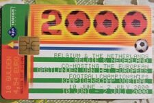 Usado, Tarjeta de llamada KPN Telecom 2000, Campeonato Europeo de Fútbol Bélgica/Países Bajos segunda mano  Embacar hacia Argentina