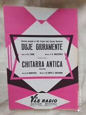 Duje giuramente chitarra usato  Chivasso