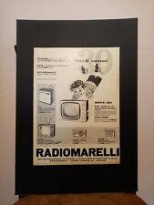 Pubblicità originale radiomar usato  Milano