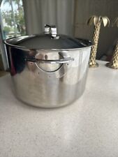 DANSK 9 1/2 Quart International Designs STOCK POT STAINLESS STEEL KOREA WITH LID for sale  Shipping to South Africa