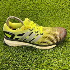 Tênis de corrida Adidas Energy Boost masculino tamanho 6.5 amarelo atlético Q33959 comprar usado  Enviando para Brazil