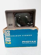 Vintage photax solar for sale  RUGBY
