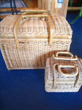 Vintage handle rattan for sale  Grand Coulee