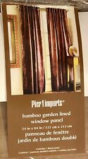 bamboo panel curtains for sale  Johnston