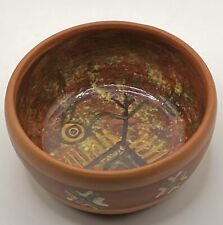 Usado, Tigela pequena de cerâmica de argila Seminario 4" feita no Peru comprar usado  Enviando para Brazil