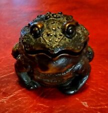 Vtg resin toad for sale  WORCESTER