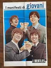 Beatles poster inserto usato  Reggio Emilia
