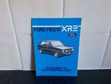 Rare ford fiesta for sale  WREXHAM