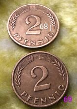 2x2 pfennig 1969 gebraucht kaufen  Furth