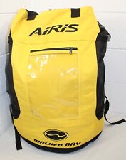 Used, Genuine LARGE Airis Walker Bay Inflatable Kayak Backpack Bag Carrier Yellow 26" for sale  Shipping to South Africa