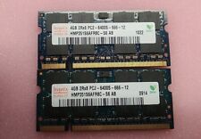 Hynix 8GB Kit (2x 4GB) PC2-6400S 800 MHz Laptop Memory, used for sale  Shipping to South Africa