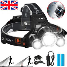 Waterprrof headlamp rechargeab for sale  LEICESTER