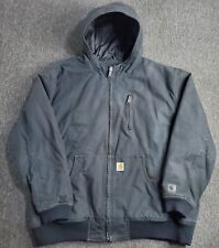 Carhartt Mens Jacket Coat Quick Duck Canvas Jefferson Active Lined Black Sz 3XL for sale  Shipping to South Africa