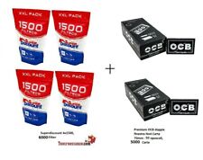 5000 Cartine Corte Doppie Ocb Nero Black + 6000 filtri SuperDiscount Slim 6mm tweedehands  verschepen naar Netherlands