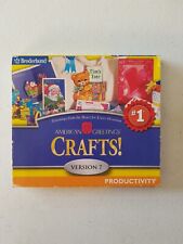 Jogo de PC - American Greetings Crafts! Versão 7 Broderbund 2002 comprar usado  Enviando para Brazil