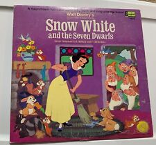 Walt Disney's Snow White 1969 Disneyland record (w/ book) ST 3906 lp vinyl for sale  Shipping to South Africa