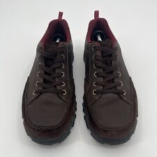 Sapatos de caminhada Ecco Receptor masculino tamanho 13 estilo de vida couro marrom com cadarço Eur 47 comprar usado  Enviando para Brazil