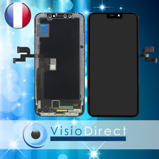 Ecran complet pour iPhone X noir argent vitre tactile + écran LCD sur chassis d'occasion  Chazay-d'Azergues