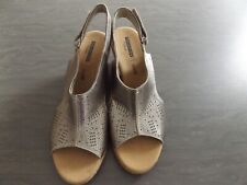 Ladies gold clarks for sale  EXETER