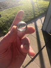 Men titanium ring for sale  NORWICH