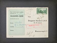 Romênia 1940 Quadro-Nox Ad. Cartão postal para Bucareste comprar usado  Enviando para Brazil
