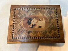 Vintage inlaid wooden for sale  HENLEY-ON-THAMES