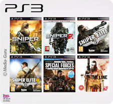 Sniper Ghost Warriors/2/Elite V2/3/III ~ Jogos de tiro PS3 (várias listas), usado comprar usado  Enviando para Brazil