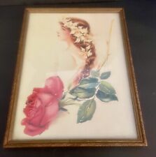 Antique framed print for sale  Coeur D Alene