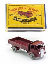 Camión de estacas Matchbox Lesney Moko 20 ERF camión de juguete fundido a presión de colección segunda mano  Embacar hacia Argentina