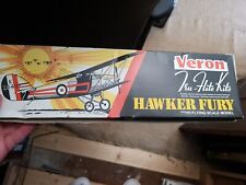 RARE 1970’S VERON TRU FLITE KITS HAWKER FURY FLYING SCALE MODEL AIRCRAFT VO426 for sale  TAMWORTH