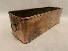 Vintage rectangular copper for sale  TELFORD