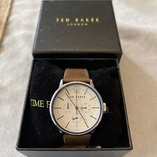 Relógio masculino Ted Baker TE15066004, pulseira de couro real comprar usado  Enviando para Brazil