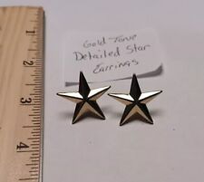 Gold tone star for sale  Mc Gregor